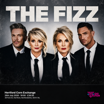 The Fizz at Hertford Corn Exchange on 26 July 2026 gig poster