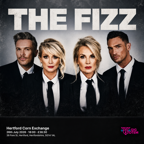 The Fizz at Hertford Corn Exchange on 26 July 2026 gig poster