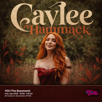 Caylee Hammack at YES (The Basement) on 31 July 2026 gig poster