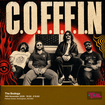 C.O.F.F.I.N at The Bodega on 19 November 2026 gig poster