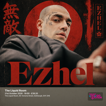 Ezhel at The Liquid Room on 21 October 2026 gig poster