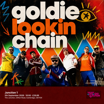 Goldie Lookin Chain JJ Bull at Junction 1 on 5 September 2026 gig poster