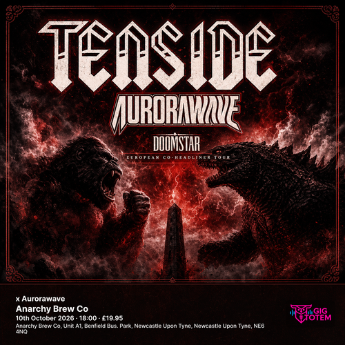 Tenside / Aurorawave / Sugar Spine aurorawave, Tenside at Anarchy Brew Co on 10 October 2026 gig poster