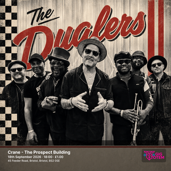 The Dualers SKANKt at The Prospect Building on 18 September 2026 gig poster