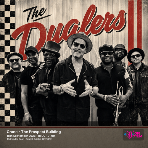 The Dualers SKANKt at The Prospect Building on 18 September 2026 gig poster