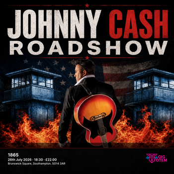 Johnny Cash Roadshow at 1865 on 26 July 2026 gig poster