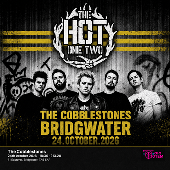 The Hot One Two at The Cobblestones on 24 October 2026 gig poster