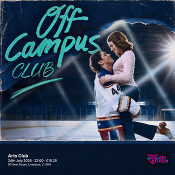 Off Campus Club at Arts Club on 24 July 2026 gig poster