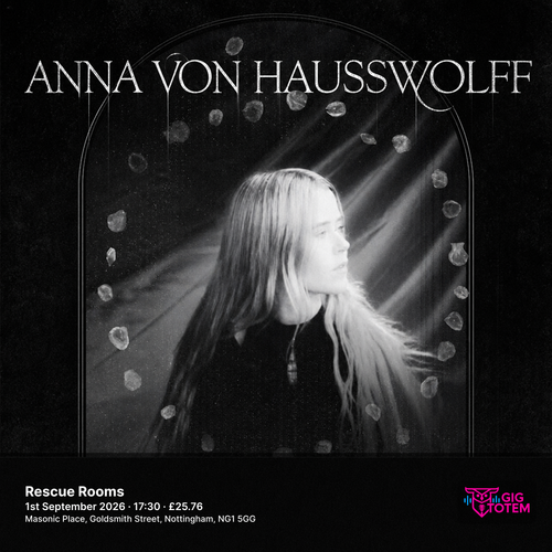 Anna Von Hausswolff at Rescue Rooms on 1 September 2026 gig poster