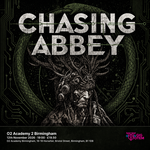 CHASING ABBEY at O2 Academy 2 Birmingham on 12 November 2026 gig poster