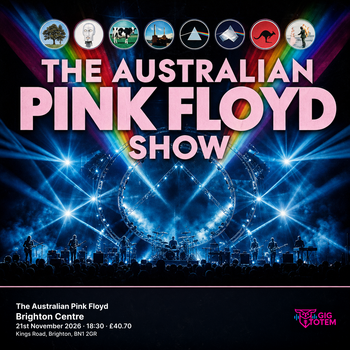The Australian Pink Floyd The Australian Pink Floyd Show at Brighton Centre on 21 November 2026 gig poster