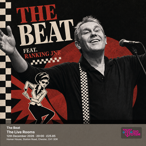 The Beat The Beat feat. Ranking Jnr at The Live Rooms on 12 December 2026 gig poster