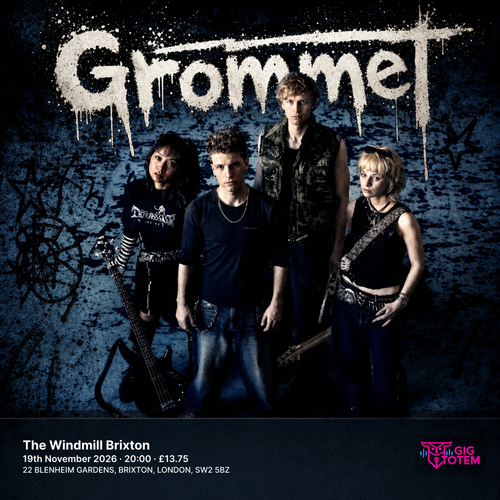 Grommet at windmill brixton on 19 November 2026 gig poster
