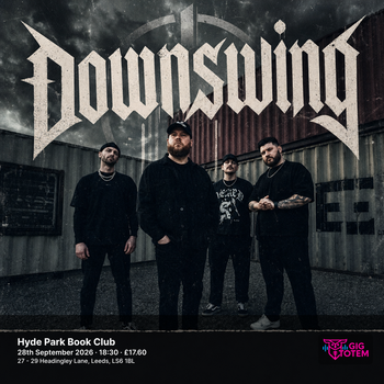 Downswing Angel Number at Hyde Park Book Club on 28 September 2026 gig poster