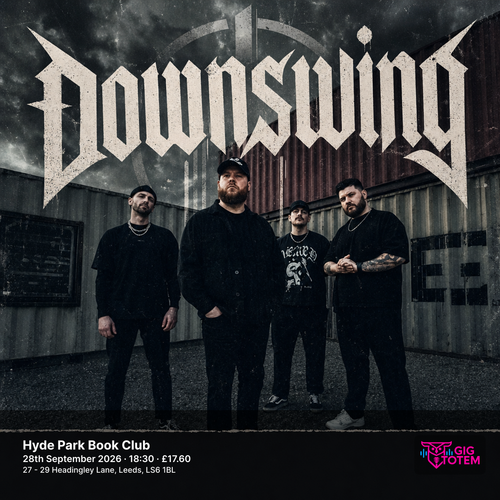 Downswing Angel Number at Hyde Park Book Club on 28 September 2026 gig poster