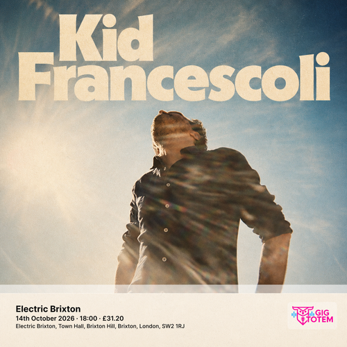 Kid Francescoli at Electric Brixton on 14 October 2026 gig poster