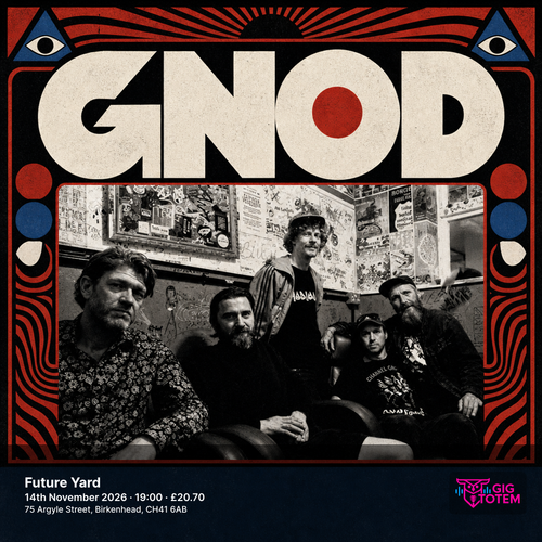 GNOD at Future Yard on 14 November 2026 gig poster