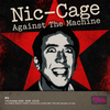 Nic-Cage Against The Machine gig poster