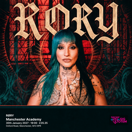 RØRY Mothica, RORY at Manchester Academy on 30 January 2027 gig poster