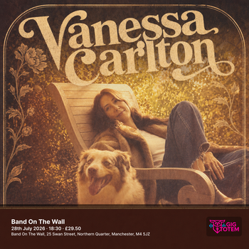 Vanessa Carlton at Band On The Wall on 28 July 2026 gig poster