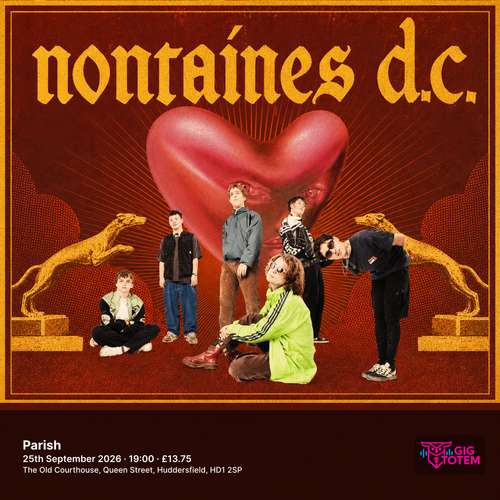 Nontaines D.C nontaines d.c. at Parish on 25 September 2026 gig poster