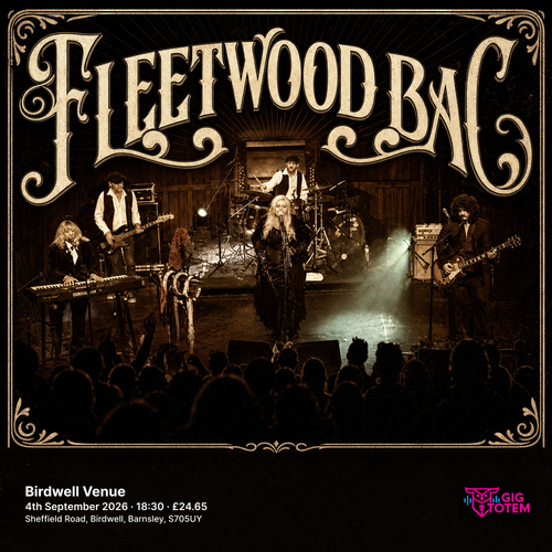 Fleetwood Bac at Birdwell Venue on 4 September 2026 gig poster