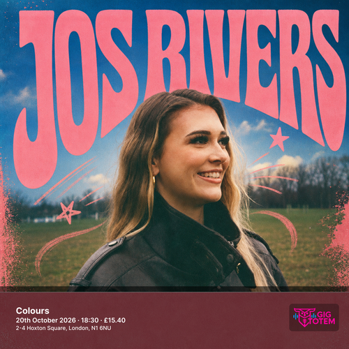 Jos Rivers at Colours on 20 October 2026 gig poster