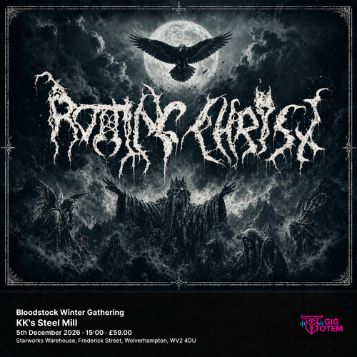 Bloodstock Winter Gathering Rotting Christ, 1914 at KK's Steel Mill on 5 December 2026 gig poster