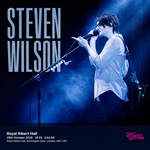 Steven Wilson at Royal Albert Hall on 29 October 2026 gig poster