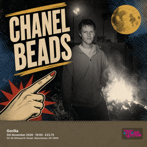 Chanel Beads at Gorilla on 5 November 2026 gig poster