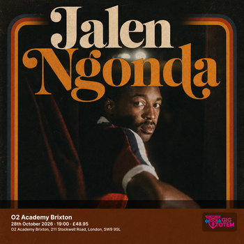 Jalen Ngonda Brooke Combe at O2 Academy Brixton on 28 October 2026 gig poster