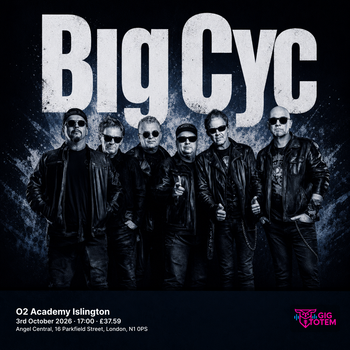 Big Cyc D'Ska Assassins at O2 Academy Islington on 3 October 2026 gig poster