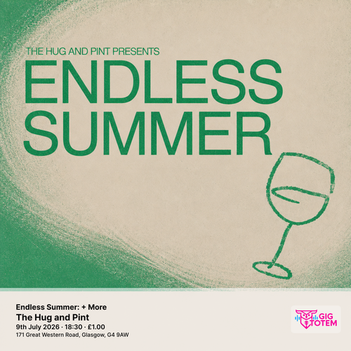 Endless Summer: Low Light Listening Lounge + More Low Light Listening Lounge, Woeful Idle at The Hug and Pint on 9 July 2026 gig poster