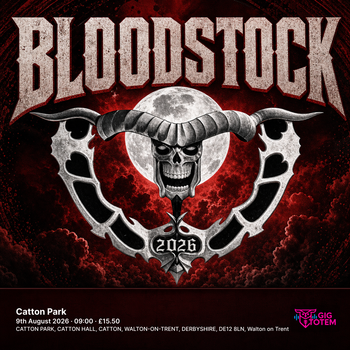 Bloodstock at Catton Park on 9 August 2026 gig poster
