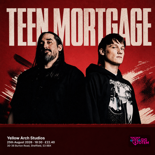 Teen Mortgage at Yellow Arch Studios on 25 August 2026 gig poster