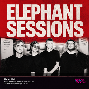 Elephant Sessions at Usher Hall on 19 December 2026 gig poster