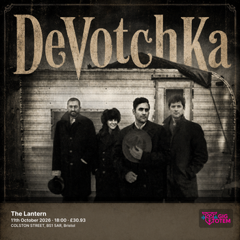 Devotchka at Beacon on 11 October 2026 gig poster