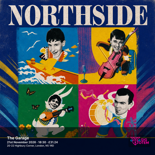Northside North Side at The Garage on 21 November 2026 gig poster