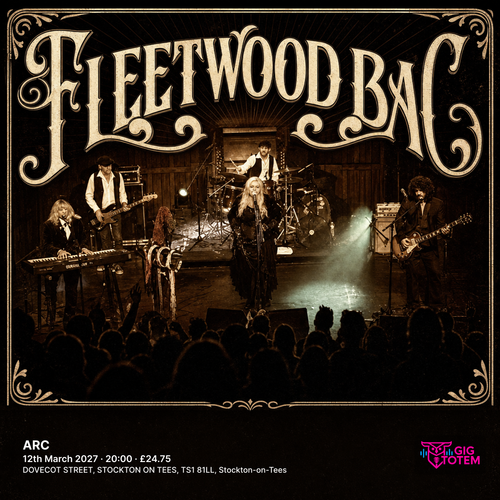 Fleetwood Bac at ARC on 12 March 2027 gig poster