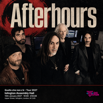 Afterhours - Quello che non c'è - Tour 2027 Afterhours at Islington Assembly Hall on 15 January 2027 gig poster