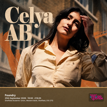 Celya AB at Foundry on 25 September 2026 gig poster