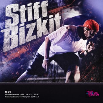 Stiff Bizkit stiffbizkit at 1865 on 27 November 2026 gig poster