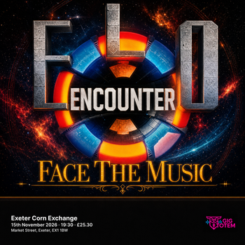The Elo Encounter: Face The Music at Exeter Corn Exchange on 15 November 2026 gig poster