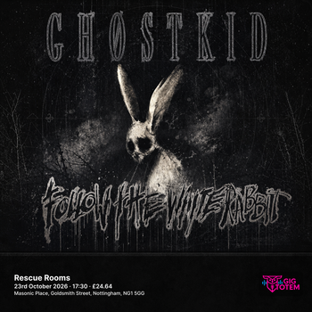 Ghøstkid at Rescue Rooms on 23 October 2026 gig poster