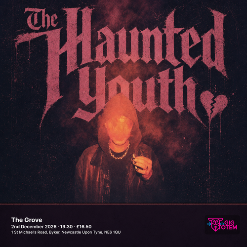 The Haunted Youth at The Grove on 2 December 2026 gig poster