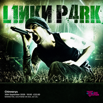 L1NKN P4RK at Chinnerys on 30 September 2026 gig poster