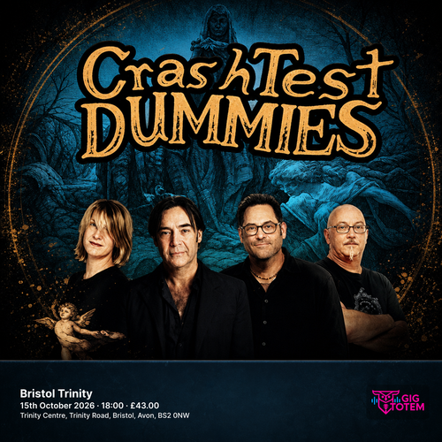 Crash Test Dummies Gareth Dunlop at Bristol Trinity on 15 October 2026 gig poster