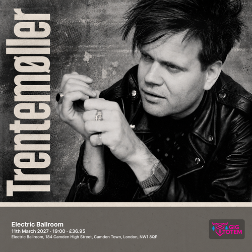 Trentemøller at Electric Ballroom on 11 March 2027 gig poster