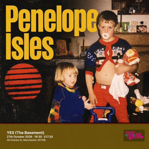 Penelope Isles ATTIC O MATIC at YES (The Basement) on 27 October 2026 gig poster