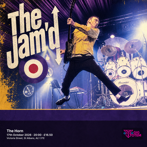 The Jam'd at The Horn on 17 October 2026 gig poster